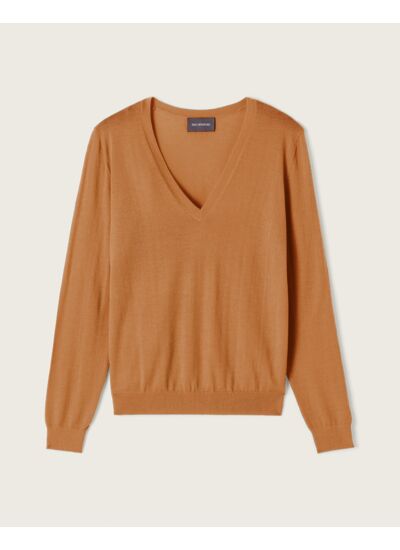 Pull col V ultrafin - Femme - VICUNA