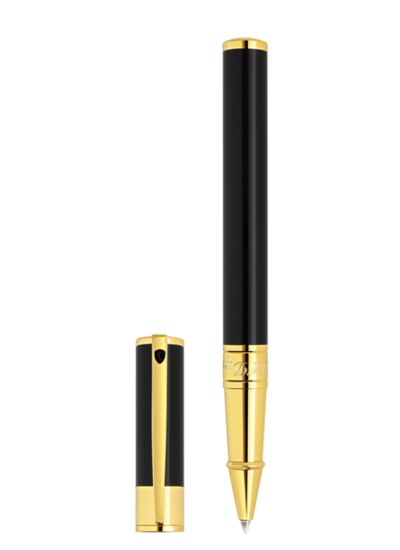 Gamme Initial - Stylo Roller Initial Noir et Or