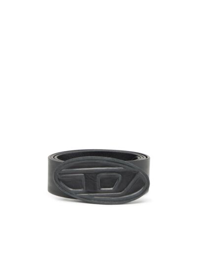 Ceinture en cuir avec boucle ‘D’ en cuir