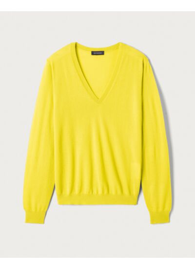 Pull col V ultrafin - Femme - COLIBRI