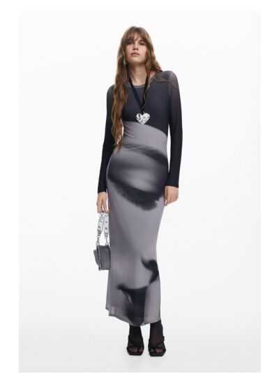 Robe longue portrait