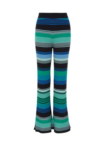 pantalon NOELA Pantalon evase soie-cachemire