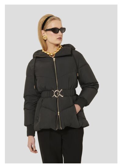 Doudoune Dina-Noir en Polyester