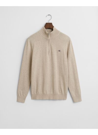 Classic Cotton Half-Zip Sweater