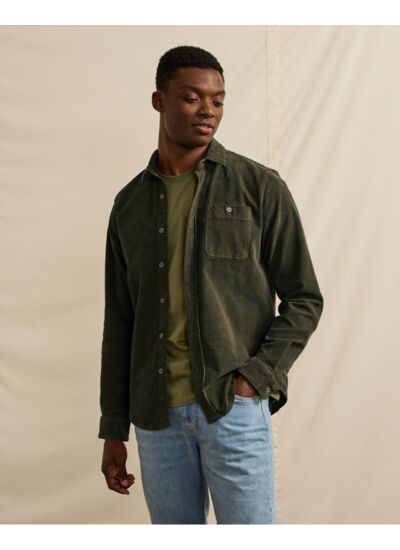 Chemise kaki foncé