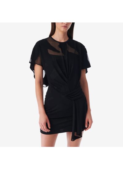 Robe Courte À Volants Seona