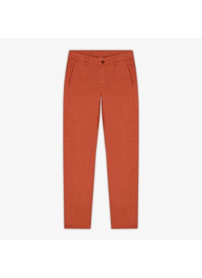 Chino 702 coupe droite courge