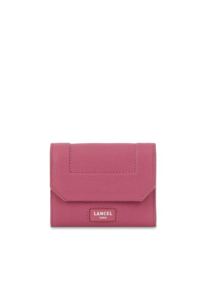 NINON DE LANCEL - PORTEFEUILLE MEDIUM RABAT - Cerise