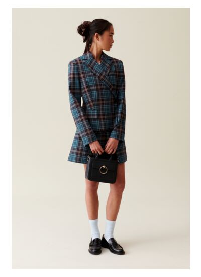 Veste tailleur carreaux