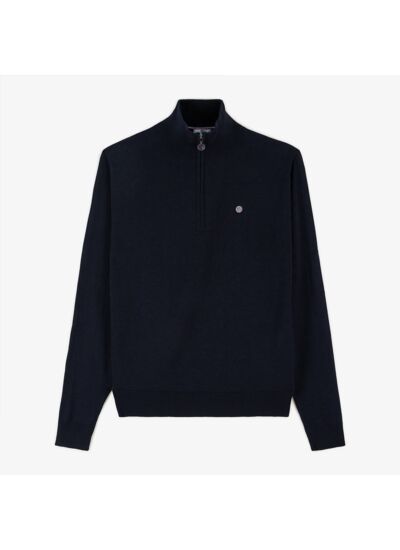 Pull Michelin dark navy