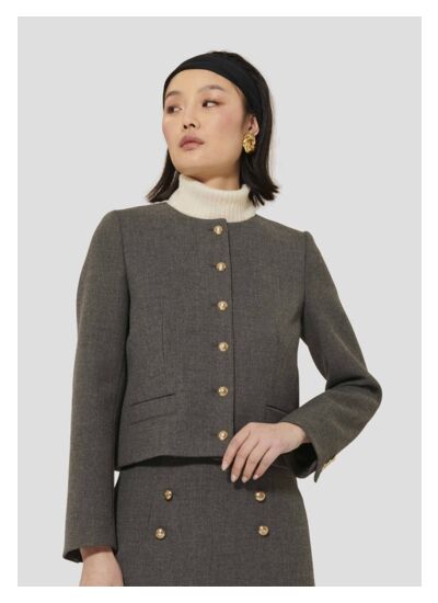 Veste Vesna-Gris en Polyester