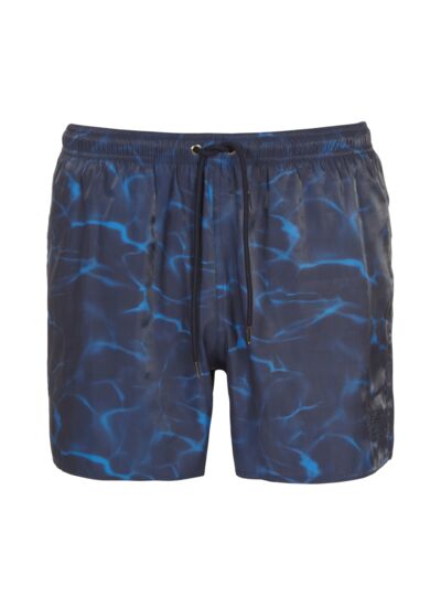 Boxer tissé pour homme - bleu marine
