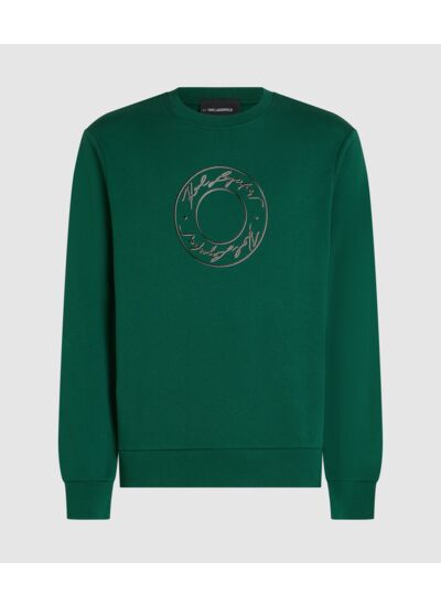 BIG LUNA PRINT SWEATSHIRT