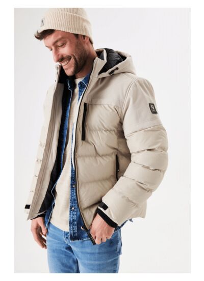 Men Coat White
