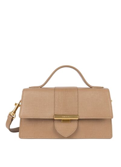 Sac baguette A rabat avec fermoir Exotic Ily