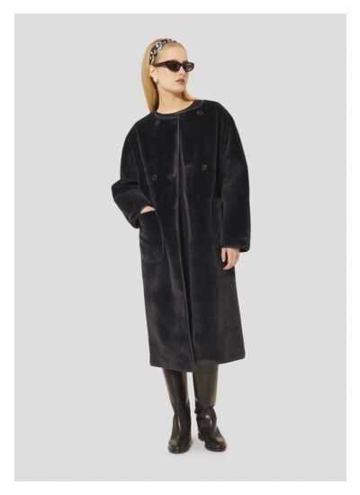 Manteau Marta-Nuit en Polyester