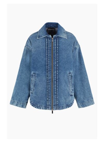 Blouson-denim bleu md
