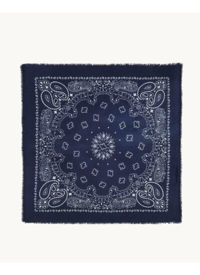 bandana HACHIKO Grand Bandana Cachemire Imprimé, 2 fils