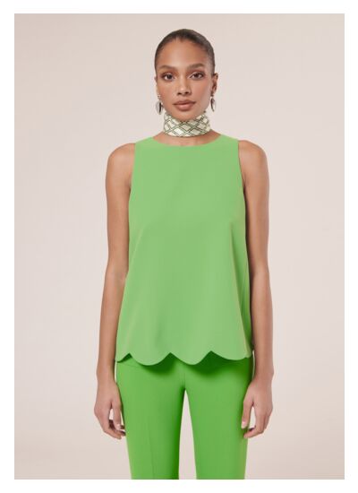 Top Tabo-Vert en Polyester