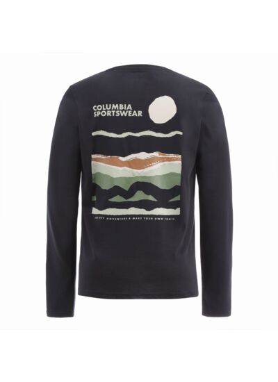 Timberview Trail FS Graphic LS Noir