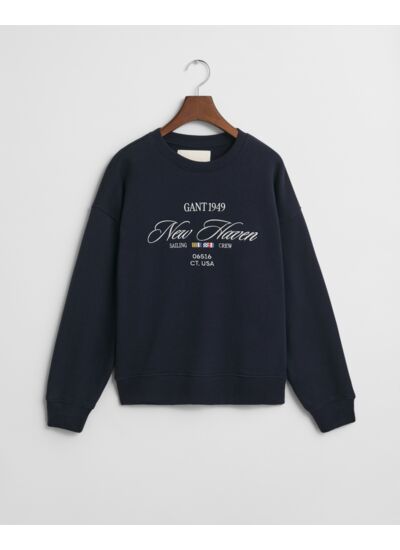 Sailing Crew Graphic Sweatshirt