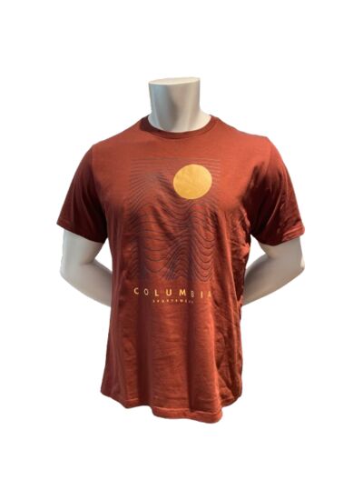 M Timberview Trail FS Graphic Tee Bordeaux