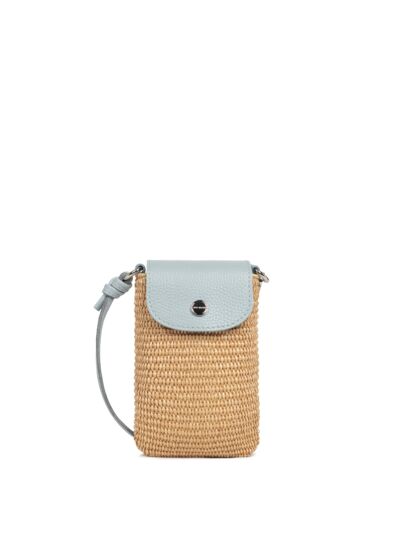 Pochette A rabat aimanté Mini Osier Italie