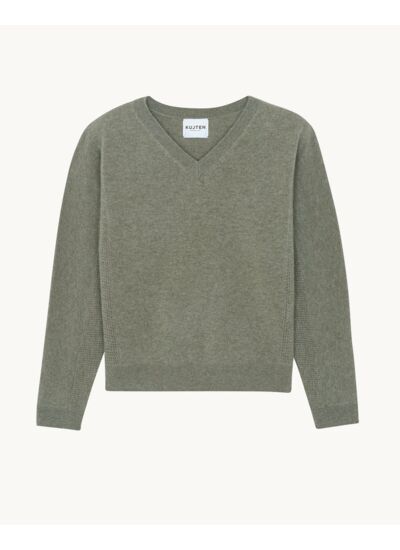 Pull Maylise kaki chiné
