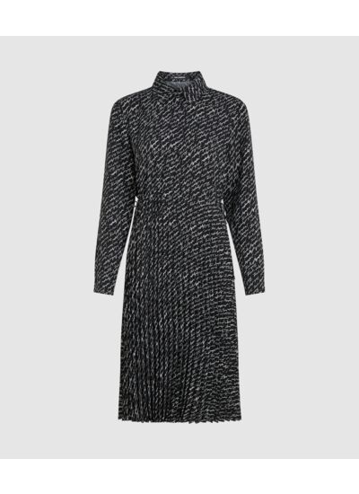 SIGNATURE AOP MIDI DRESS