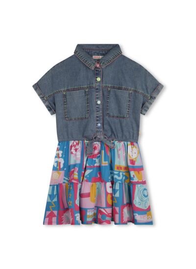 ROBE MANCHES COURTES