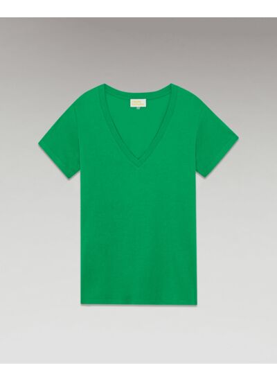 T-Shirt Col V Basique