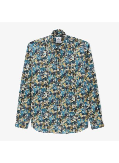 Chemise regular militaire imprimé amazone