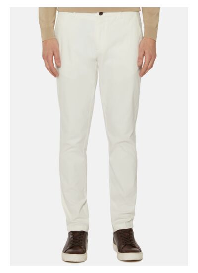 Pantalon En Coton Extensible