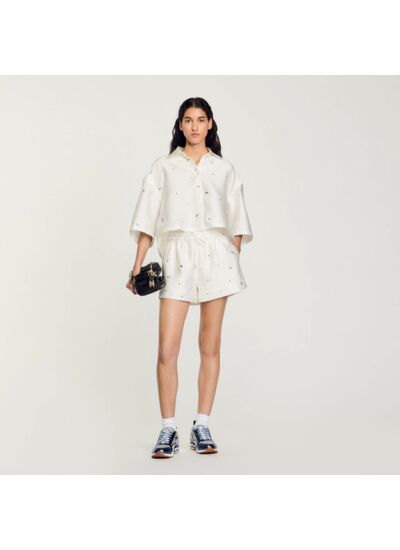 Short large strassé