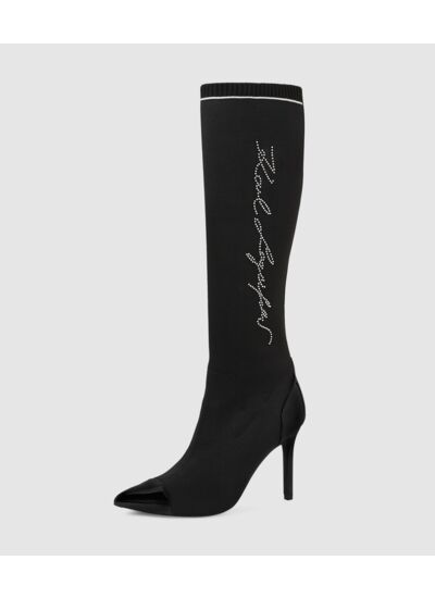 KNEE HIGH SIGNATURE KNIT BOOTS