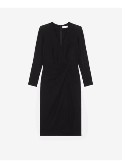 Robe Col V À Épaulettes Nefa