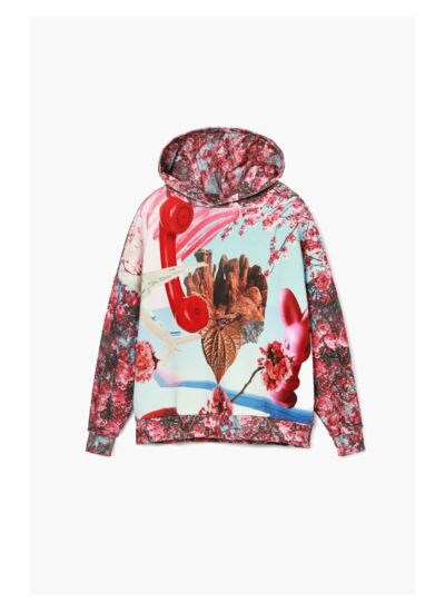 SWEAT-SHIRT SURRAL BLOSSOM LACROIX