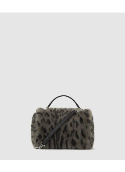 K/TEXTURED SIGN SHOULDER BAG