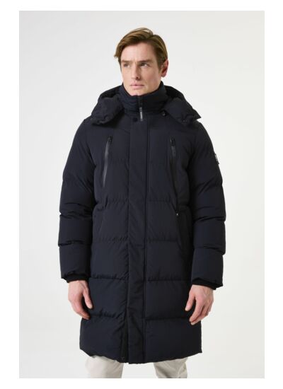 Men Coat Black