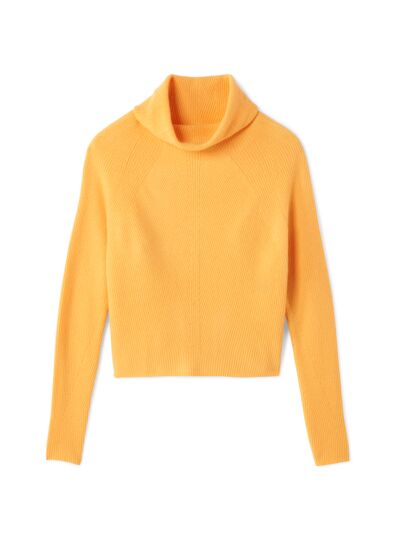 Pull col roulé à côtes - Femme - MARIGOLD