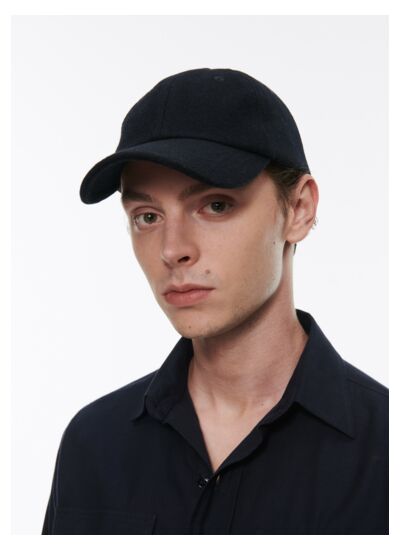 Casquette en laine mélangée