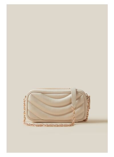 Sac Alba cuir matelassé chaîne