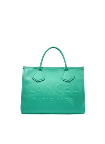Jour De Lancel - Sac Cabas Zippe M - Emeraude