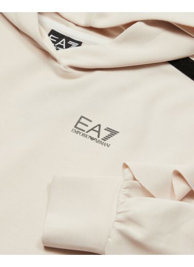 Sweat-shirt - sable blanc