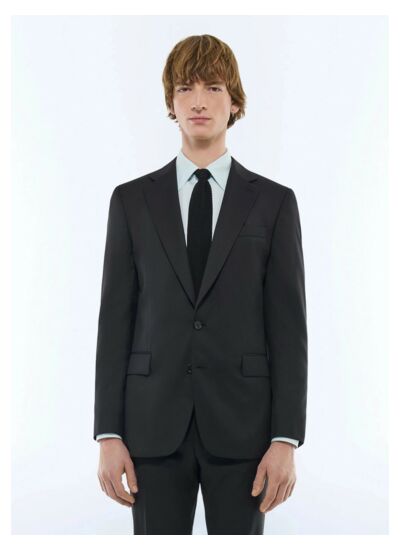 Veste de costume en serge de laine
