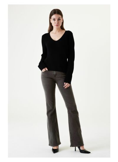 Women Jeans Celia flare Flared fit Gray