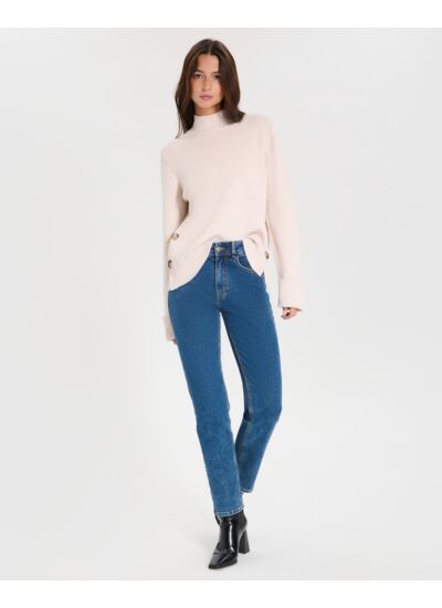 Pull Nagara Ecru en Laine