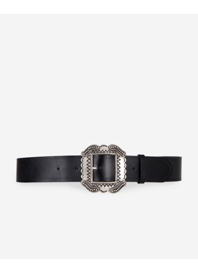 Large Ceinture En Cuir