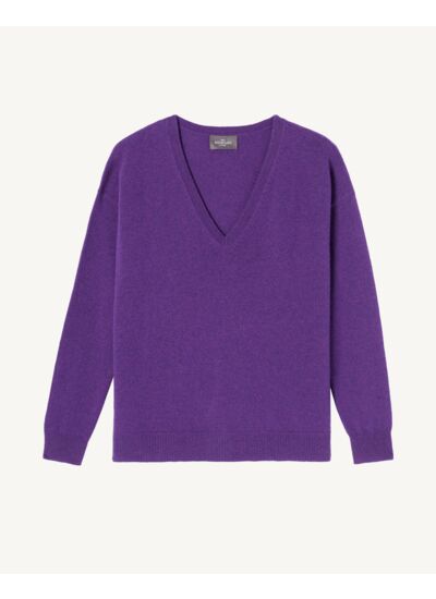 Pull col V ample fin - Femme - VANDA