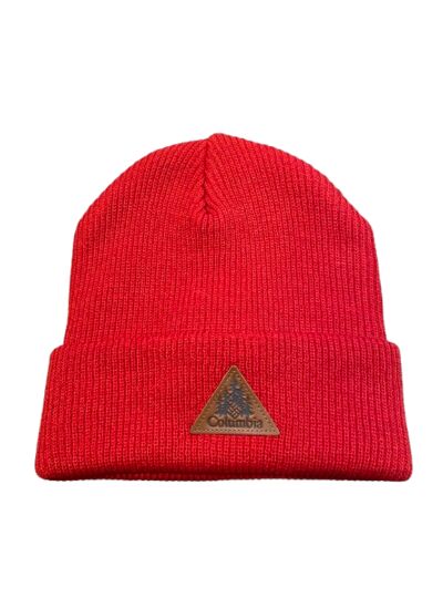 NORDIC POINT CUFFED BEANIE Rouge